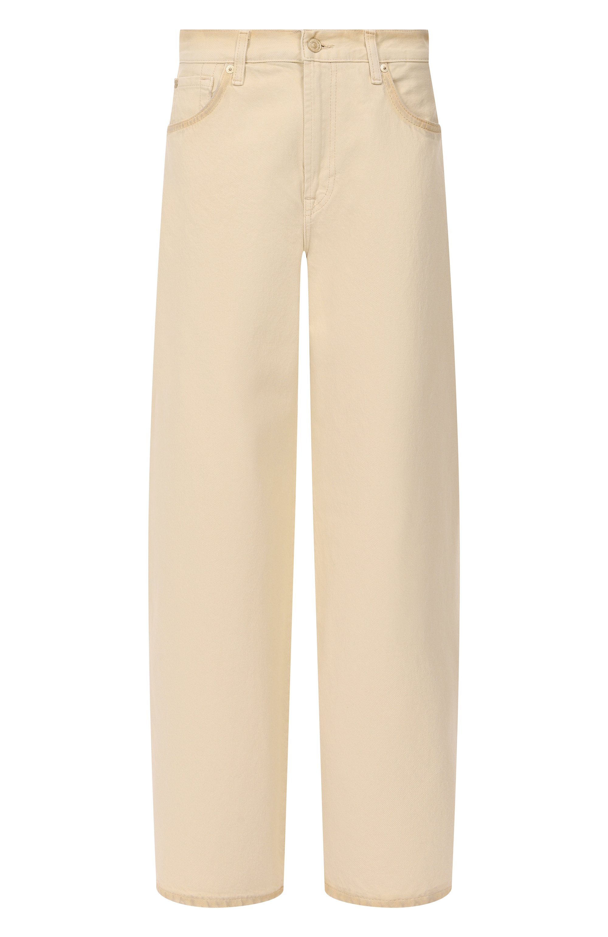 Джинсы bonnie 7 FOR ALL MANKIND кремового цвета по цене 37050 руб., арт. 7UF70E431A5, фото 1 Джинсы bonnie 7 FOR ALL MANKIND, арт. 7UF70E431A5, фото 1