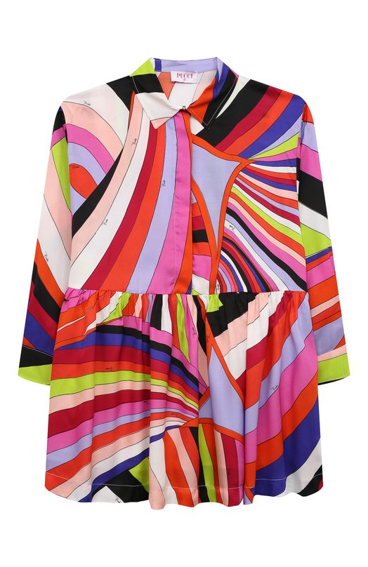 

Платье из вискозы Emilio Pucci, Разноцветный