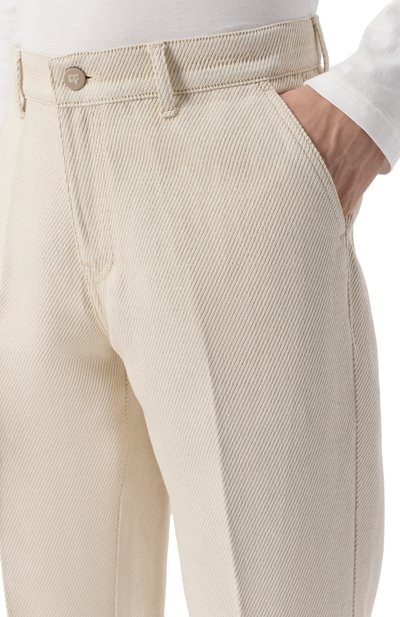 Брюки из хлопка и льна MARCO PESCAROLO, арт. DUE/51R07, фото 5