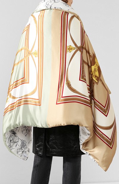 Шелковая накидка BURBERRY, арт. 8016964, фото 4