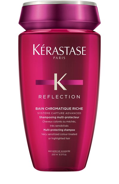 Шампунь-ванна для чувствительных окрашенных волос reflection chromatique riche (250ml) KERASTASE бесцветного цвета по цене 2560 руб., арт. 3474636494767, фото 1 Шампунь-ванна для чувствительных окрашенных волос reflection chromatique riche (250ml) KERASTASE, арт. 3474636494767, фото 1
