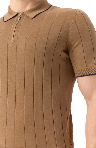 Шелковое поло GRAN SASSO, арт. 43128/23510, фото 5