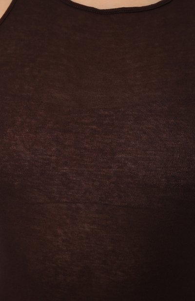 Хлопковое платье RICK OWENS, арт. RP01B4549/MR, фото 5
