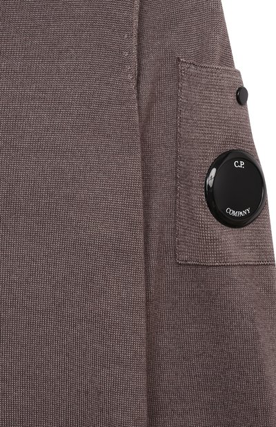 Шерстяной пуловер C.P. COMPANY, арт. CUW009/LHC01/10-14, фото 3