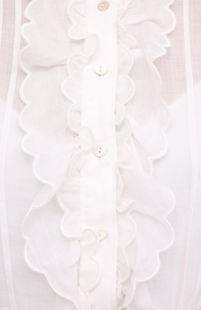 Платье ZIMMERMANN белого цвета по цене 111500 руб., арт. 8490DAME, фото 5 Платье ZIMMERMANN, арт. 8490DAME, фото 5