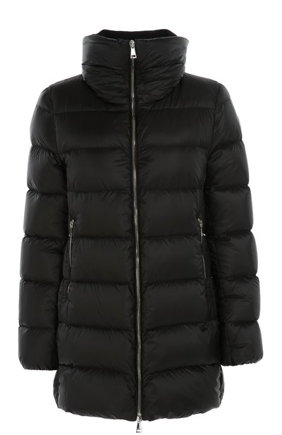 Стеганый удлиненный пуховик с высоким воротником MONCLER, арт. B2-093-46833-45-53048, фото 1