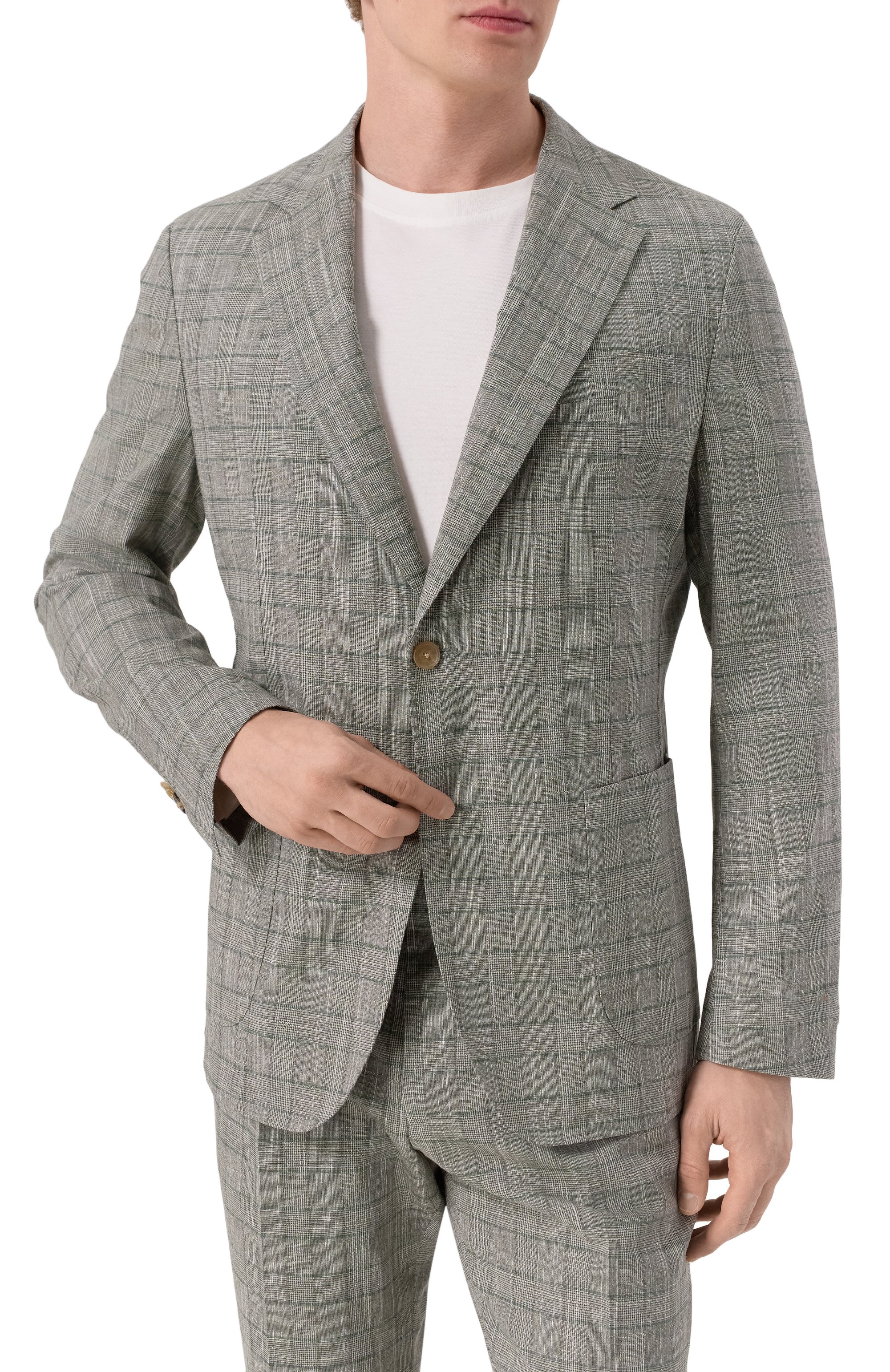 Пиджак из хлопка и шерсти WINDSOR светло-зеленого цвета по цене 96350 руб., арт. 13 GI0RN0 10019056/30045435, фото 5 Пиджак из хлопка и шерсти WINDSOR, арт. 13 GI0RN0 10019056/30045435, фото 5