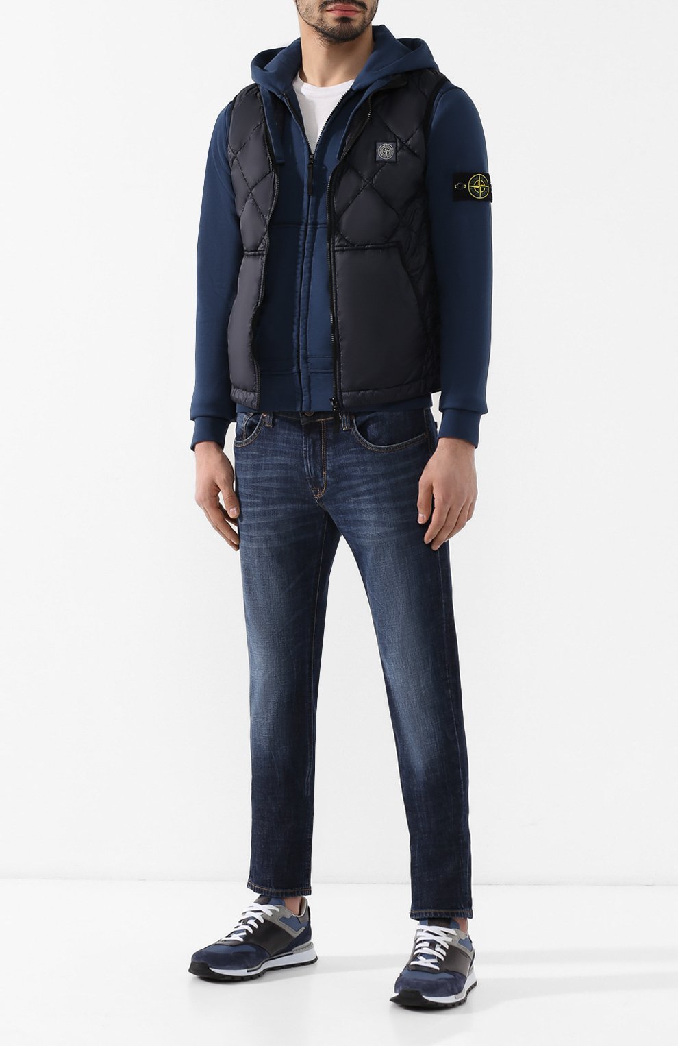 Хлопковая толстовка STONE ISLAND, арт. 701560251, фото 2