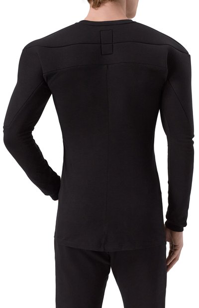 Хлопковый лонгслив rick owens x champion RICK OWENS, арт. CM01E1707/CHJG, фото 4