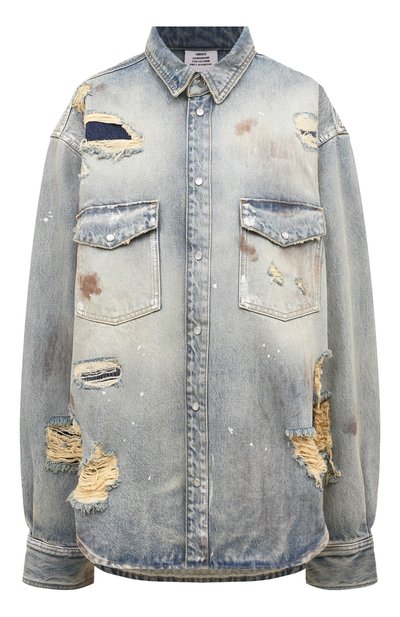 Женская джинсовая рубашка VETEMENTS, арт. UA65SB990L/2803 DENIM
