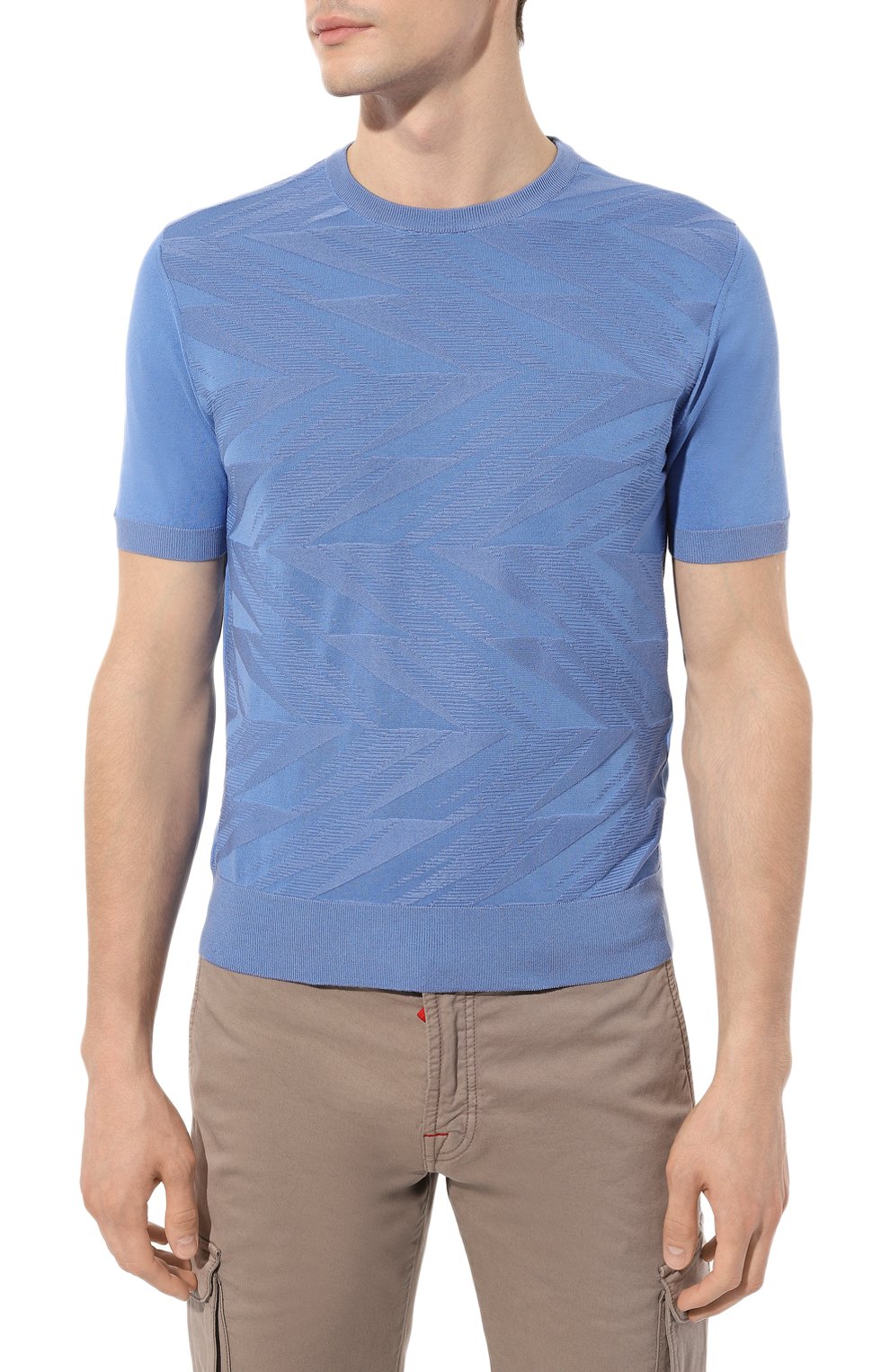 Джемпер из хлопка и шелка STEFANO RICCI, арт. K616324G10/F23237, фото 3