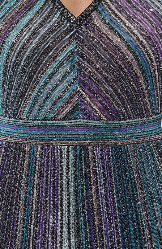 Платье с отделкой пайетками Missoni DS24WG1M/BK039E Разноцветный  DS24WG1M/BK039E Фото 5