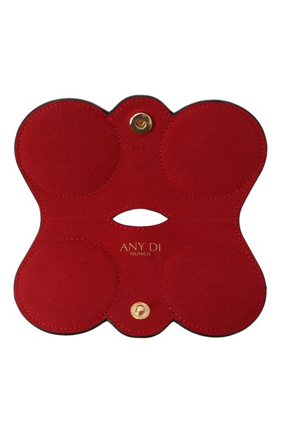 Кожаный футляр для очков ANY DI, арт. SP101602 BLACK G0LD, фото 3