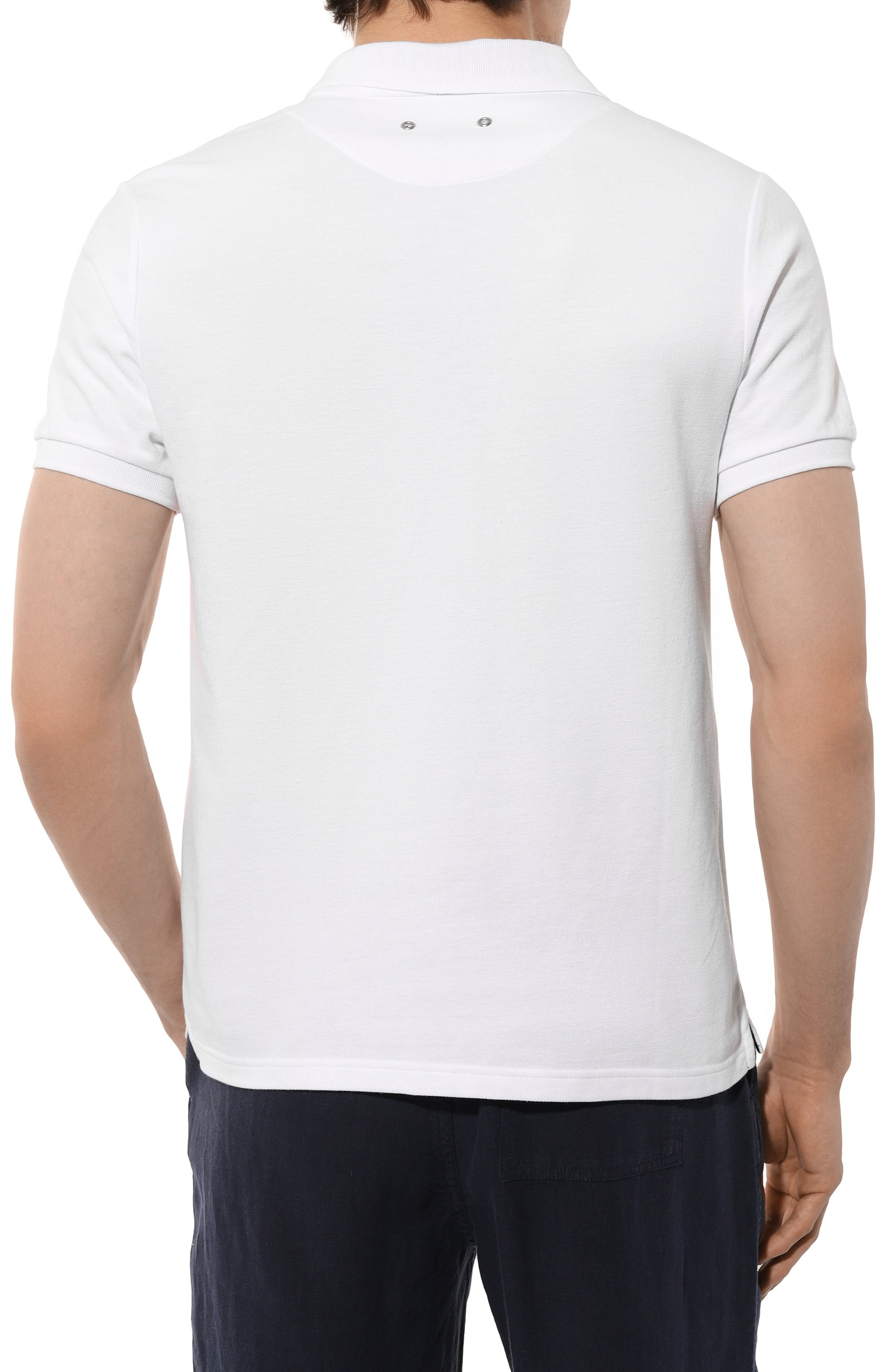 Хлопковое поло VILEBREQUIN, арт. PALATIN/H2N00, фото 4