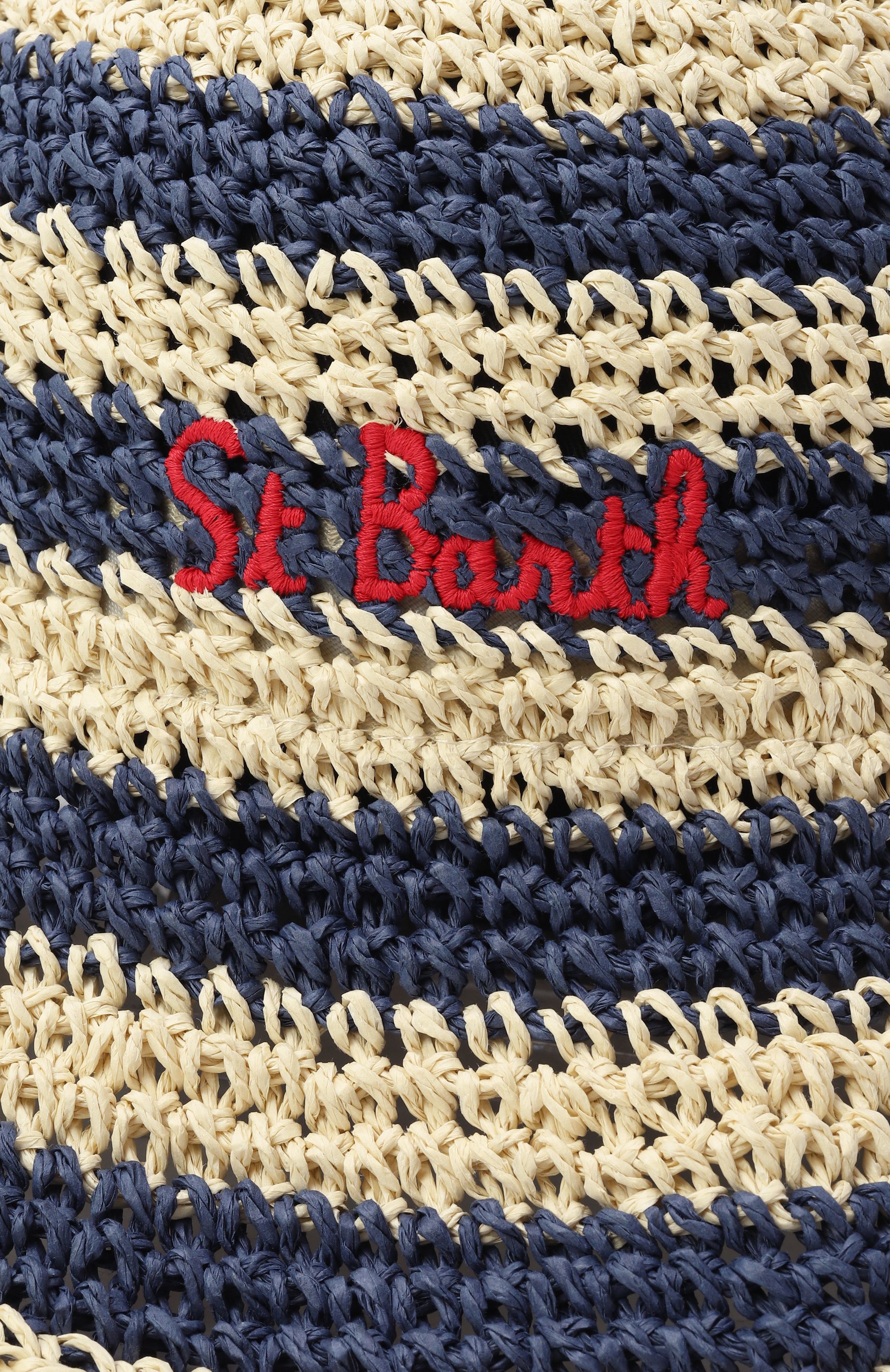 Соломенная панама MC2 SAINT BARTH синего цвета по цене 14050 руб., арт. STBA P0LLY W/06570H, фото 4 Соломенная панама MC2 SAINT BARTH, арт. STBA P0LLY W/06570H, фото 4