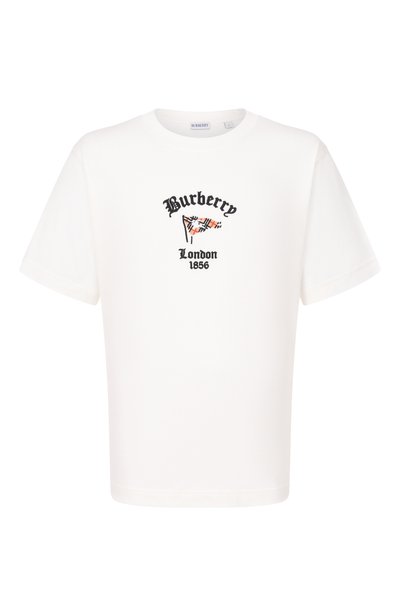 Мужская хлопковая футболка BURBERRY, арт. 8128197