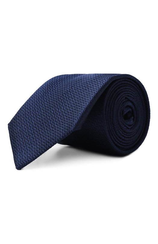 Шелковый галстук Van Laack VL-LER0Y-XX/K04316 Синий VL-LER0Y-XX/K04316