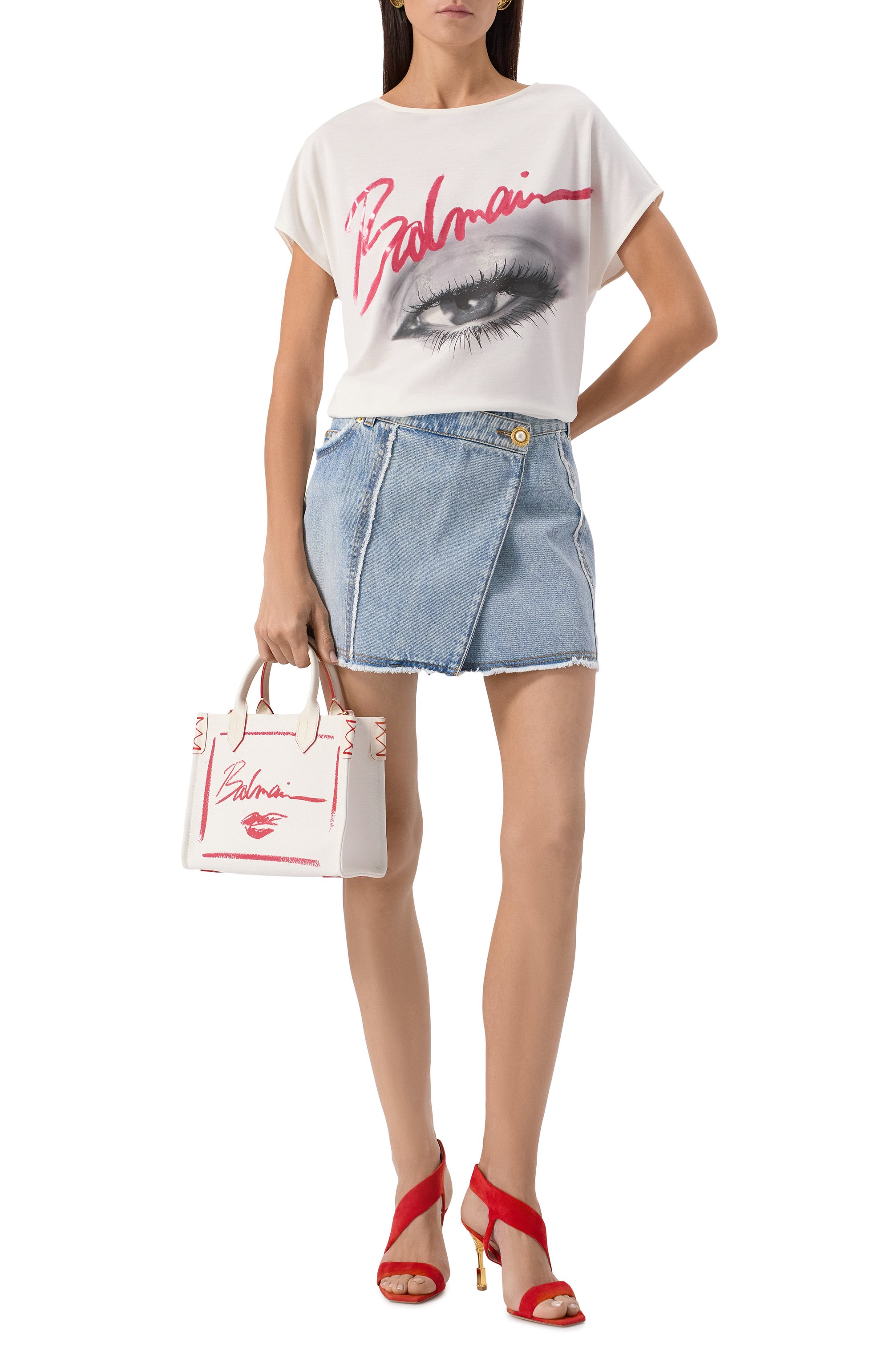 Сумка b-army small BALMAIN, арт. EN0FD977/TLIC, фото 7