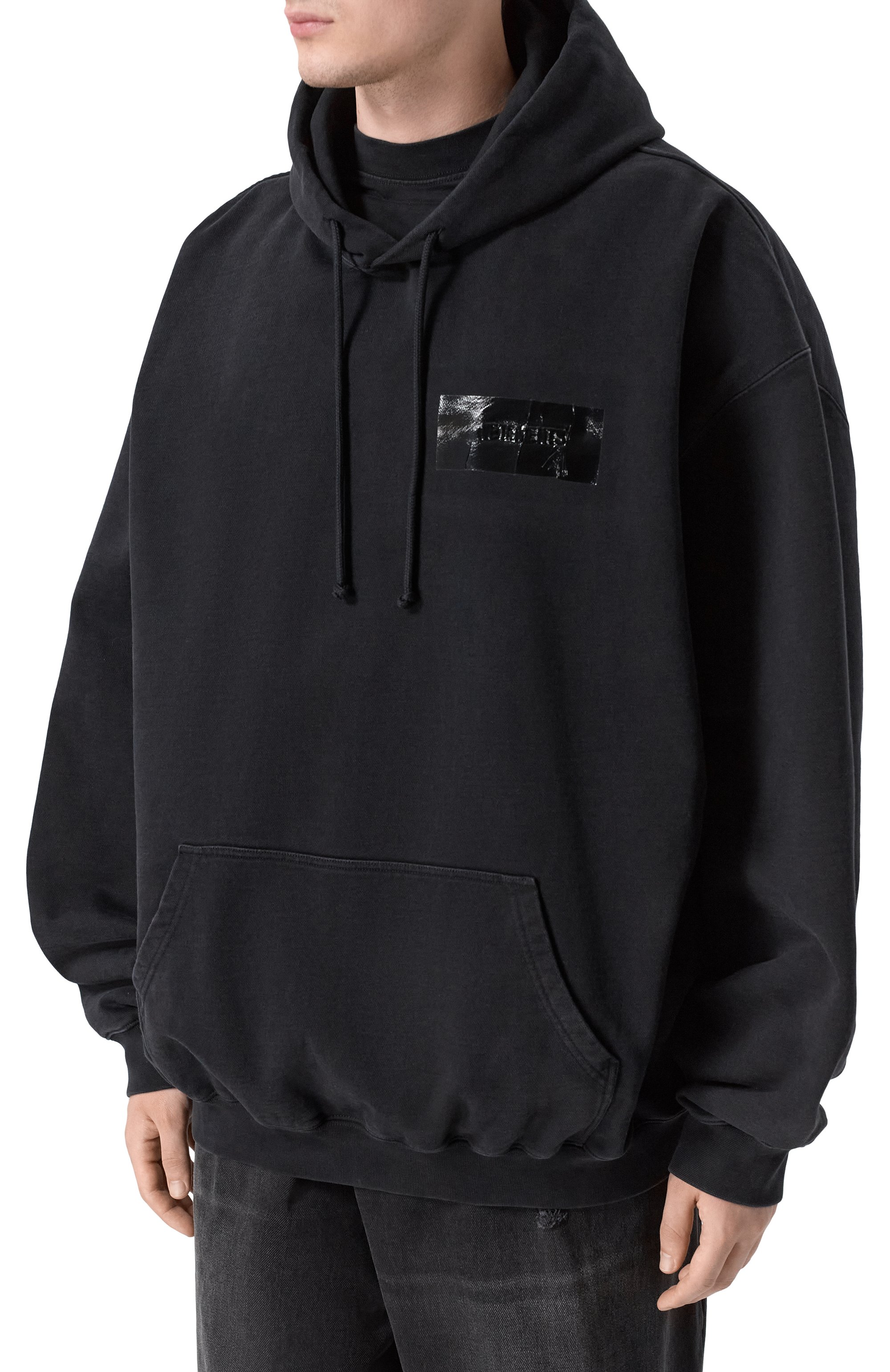 Хлопковое худи VETEMENTS, арт. ME76HD147B/1302 M0LLET0N, фото 3