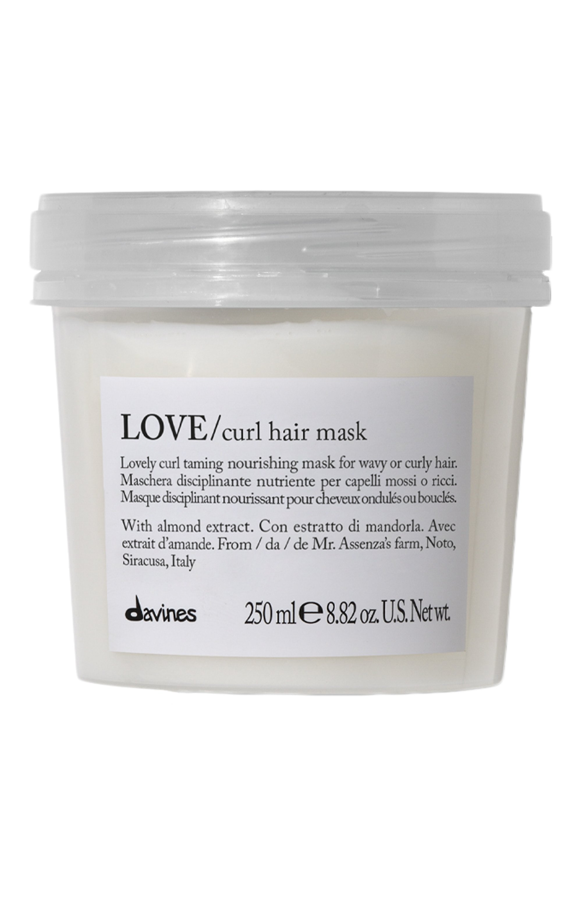 Маска для усиления завитка love curl (250ml) DAVINES, арт. 75611, фото 1