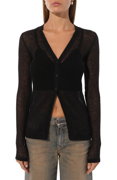 Шерстяной кардиган DIESEL, арт. A14311/0SKAX, фото 3