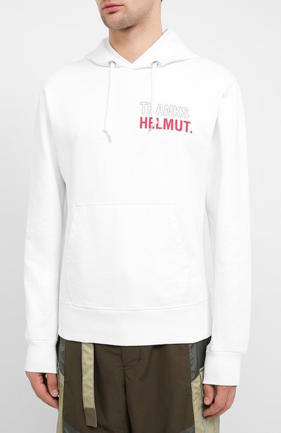Хлопковое худи HELMUT LANG, арт. K05DM512, фото 3