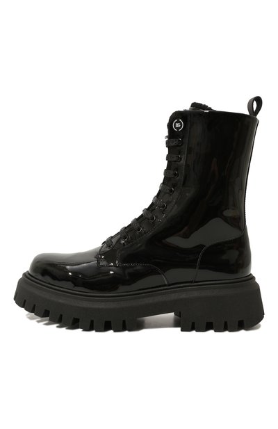 Кожаные ботинки DOLCE & GABBANA, арт. D11109/A3B70/37-39, фото 2