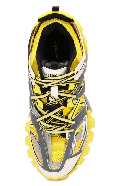Текстильные кроссовки track BALENCIAGA желтого цвета по цене 75850 руб., арт. 542023/W1GB2, фото 5 Текстильные кроссовки track BALENCIAGA, арт. 542023/W1GB2, фото 5