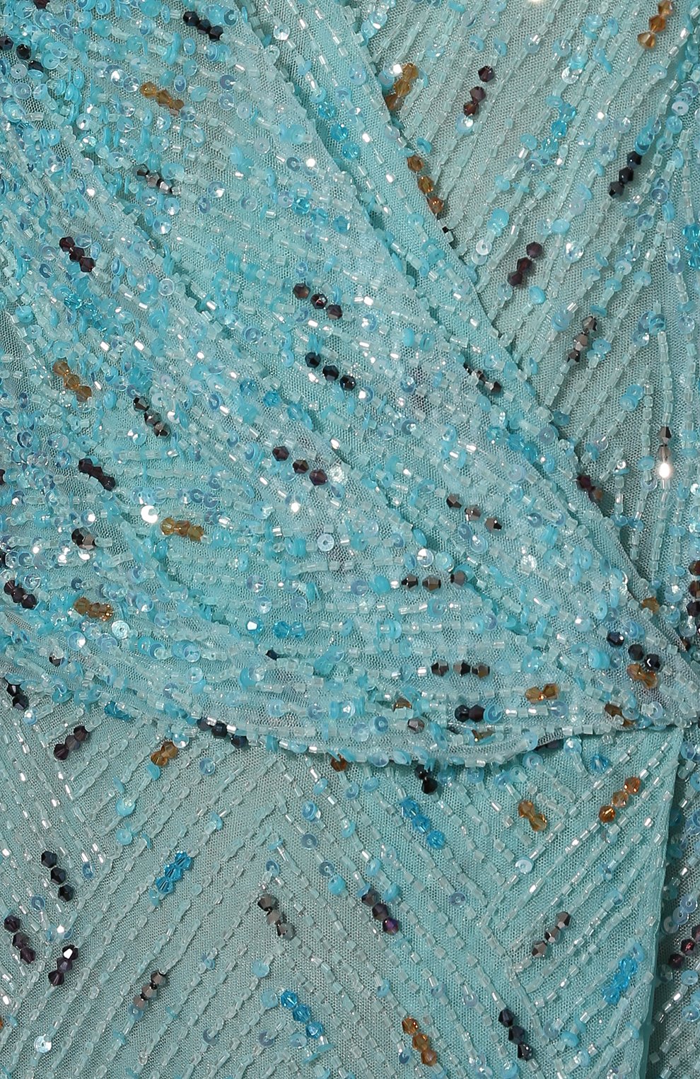 Платье SPERANZA COUTURE бирюзового цвета по цене 430000 руб., арт. SC010, фото 5 Платье SPERANZA COUTURE, арт. SC010, фото 5