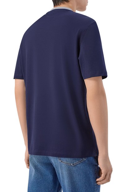 Хлопковая футболка BRUNELLO CUCINELLI, арт. M0B131001W, фото 4