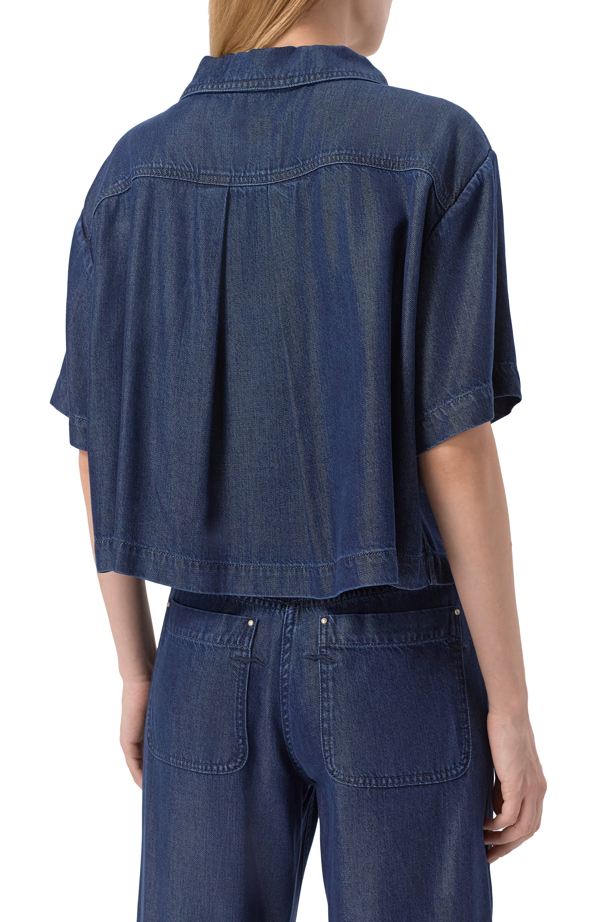 Джинсовая рубашка GIORGIO ARMANI, арт. GW000765/AF15323, фото 4