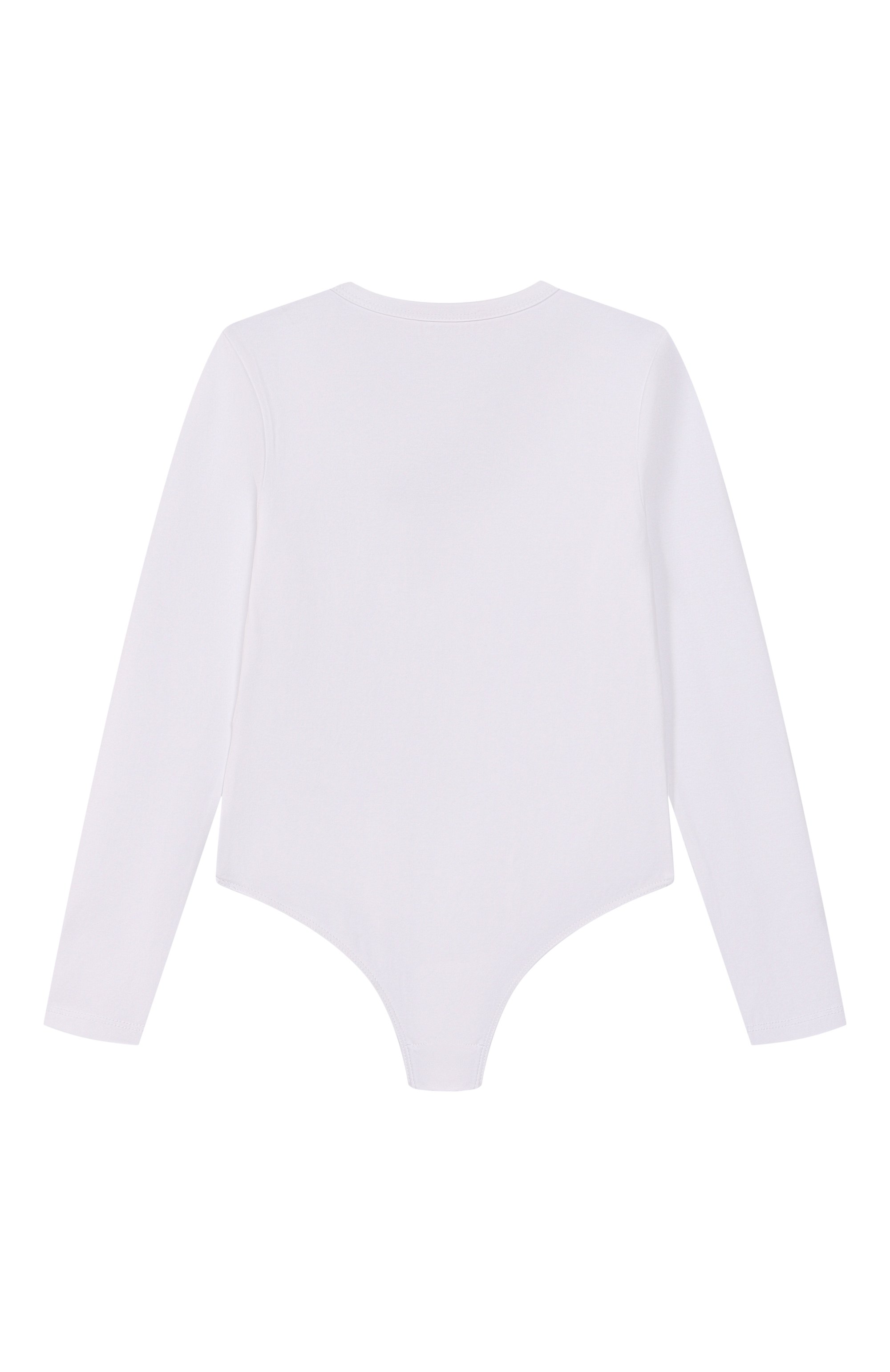 Хлопковое боди DIESEL белого цвета по цене 10900 руб., арт. J02433/0AFAA, фото 2 Хлопковое боди DIESEL, арт. J02433/0AFAA, фото 2