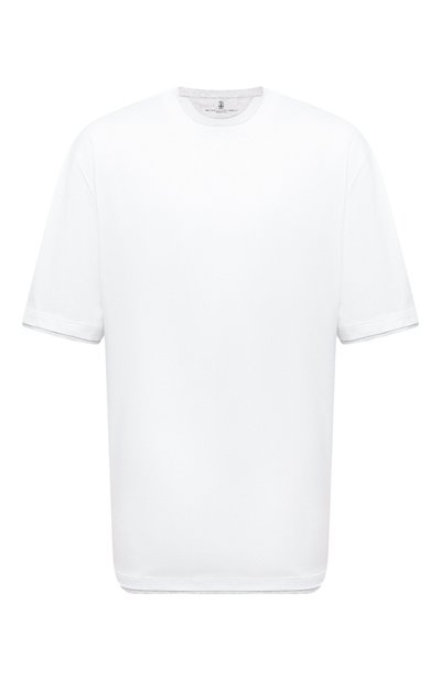 Хлопковая футболка BRUNELLO CUCINELLI, арт. M0B137427W, фото 1