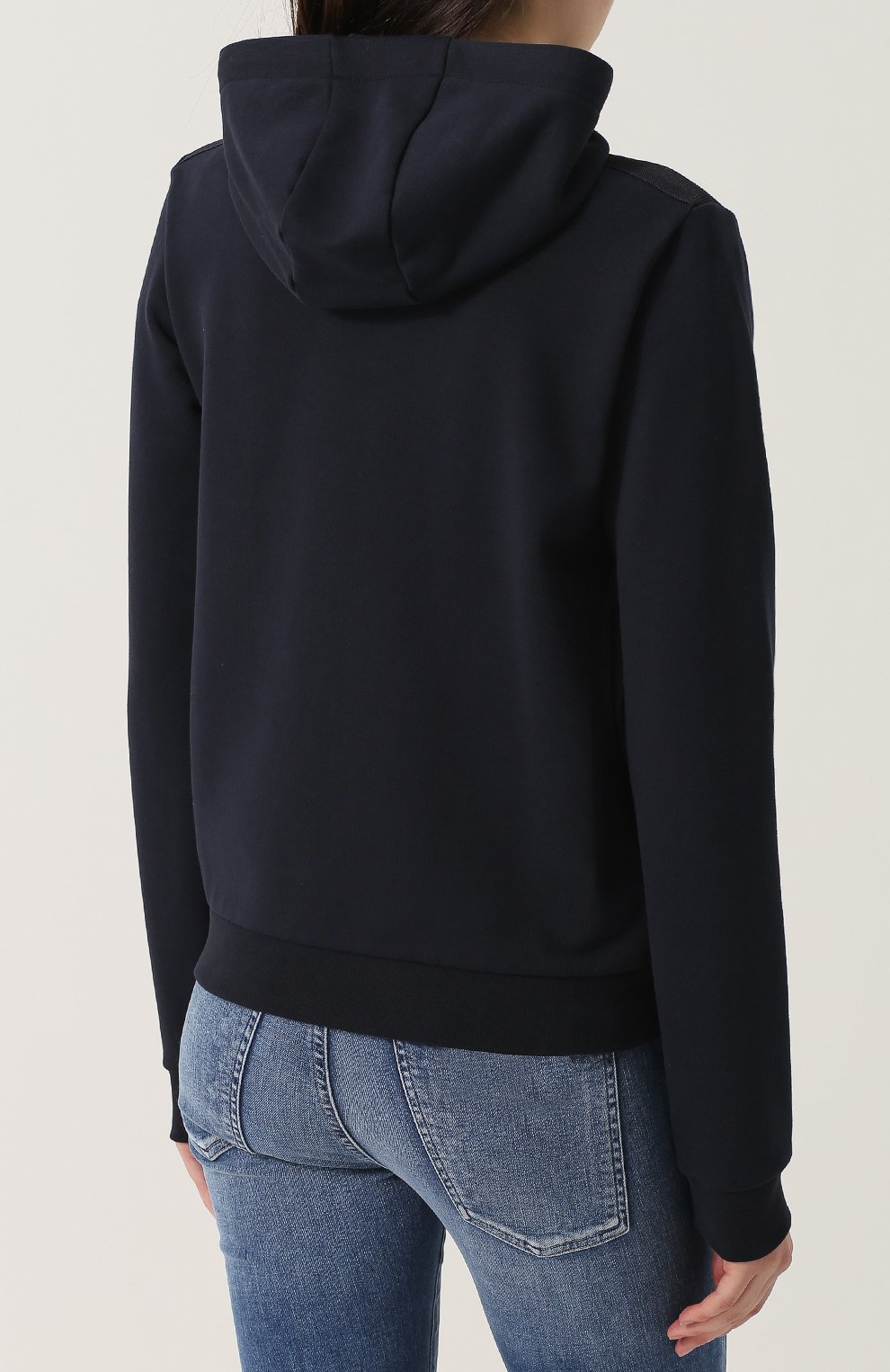 Хлопковый кардиган на молнии с капюшоном MONCLER, арт. C2-093-84989-00-8098W, фото 4