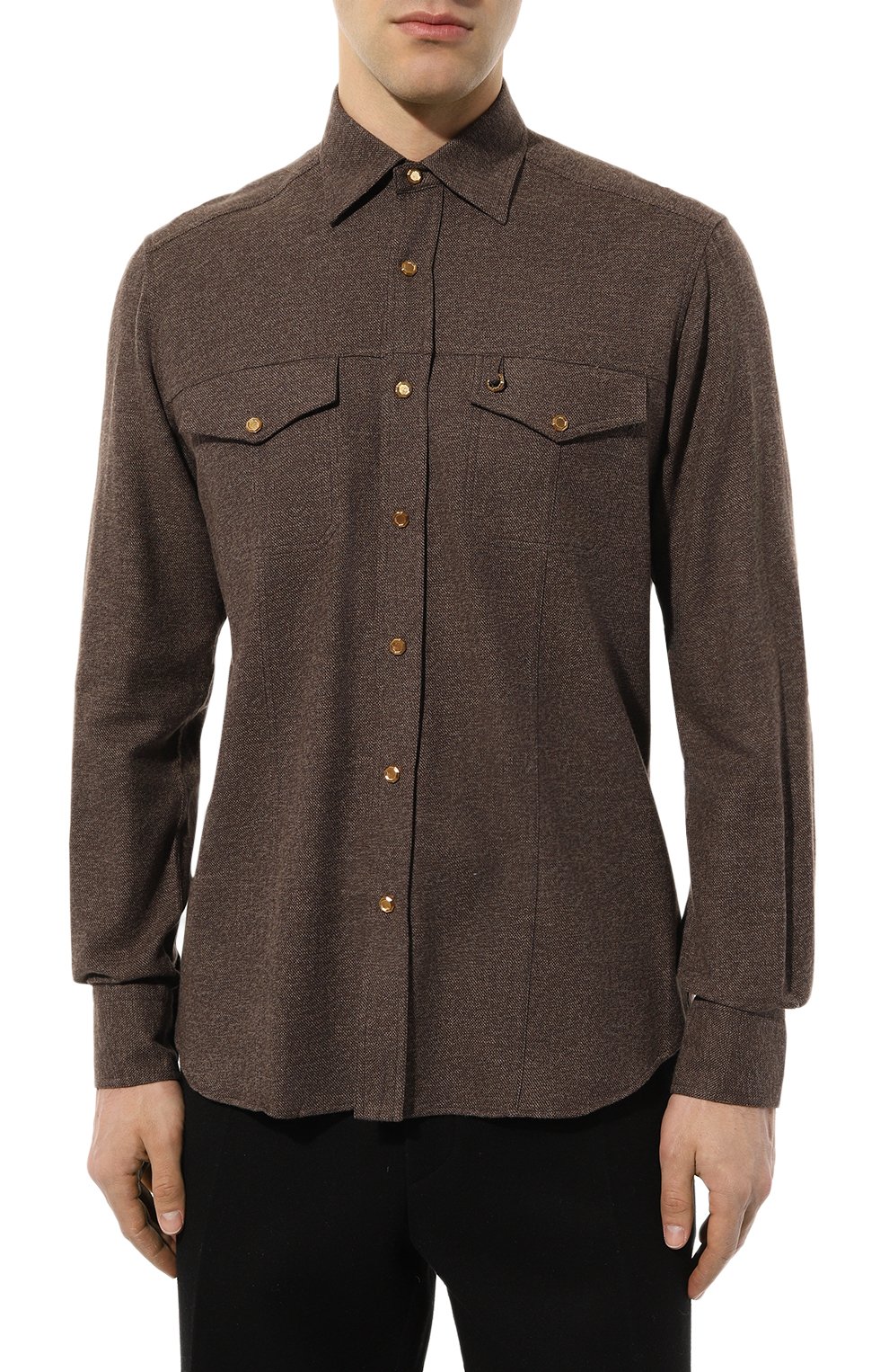 Хлопковая рубашка STEFANO RICCI, арт. MC007067/TB2601, фото 3