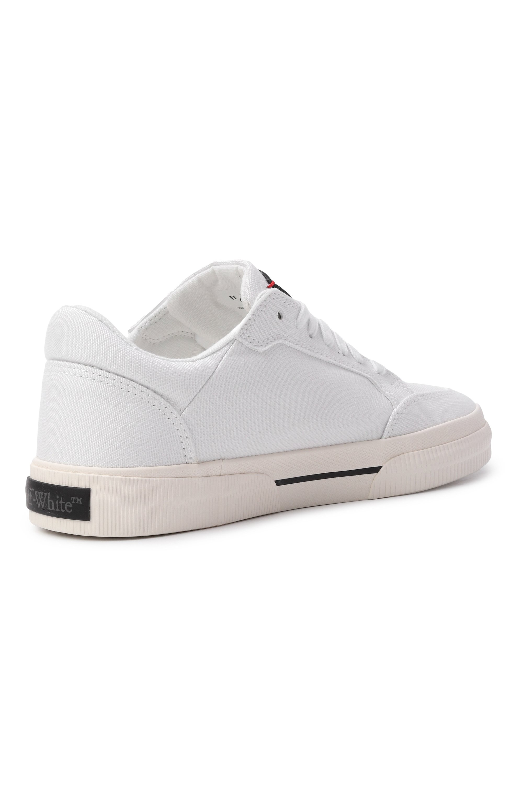Текстильные кеды new low vulcanized OFF-WHITE, арт. 0WIA288C99FAB002, фото 5