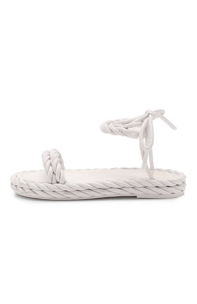 Кожаные сандалии rockstud the rope VALENTINO, арт. TW0S0Y17/GWJ, фото 3