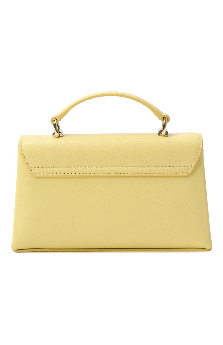 Женская сумка furla 1927 mini FURLA желтого цвета, арт. WE00423/ARE000 | Фото 6 (Материал: Натуральная кожа; Размер: mini; Ремень/цепочка: На ремешке)