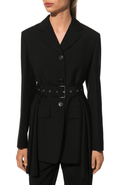 Шерстяной жакет PRADA, арт. P591LH-1XMY-F0002-211, фото 3