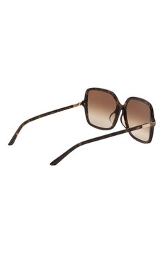 Женские солнцезащитные очки GUCCI коричневого цвета, арт. GG1448SA 002 | Фото 4 (Нос: Не проставлено; Региональные ограничения белый список (Axapta Mercury): Не проставлено; Материал: Пластик; Тип очков: С/з; Оптика Гендер: оптика-женское; Очки форма: Квадратные)