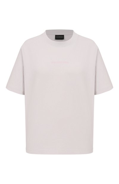 Женская хлопковая футболка BALENCIAGA, арт. 850990/TTVJ1