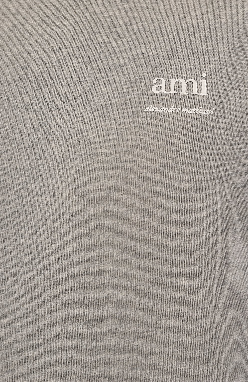Хлопковая футболка AMI, арт. P24_UT.S024/7260, фото 5