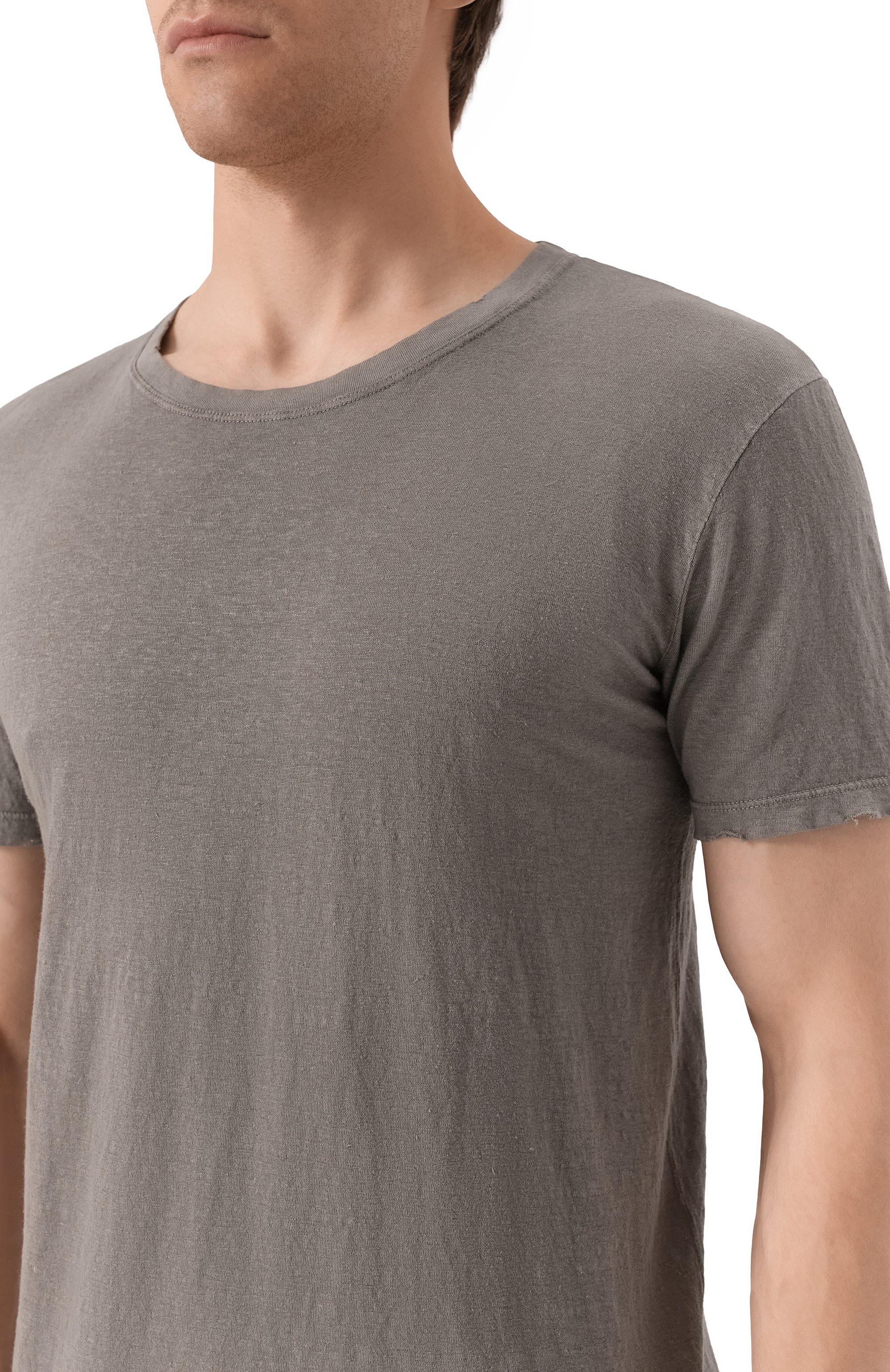 Льняная футболка NEVER ENOUGH, арт. MTH068, фото 5