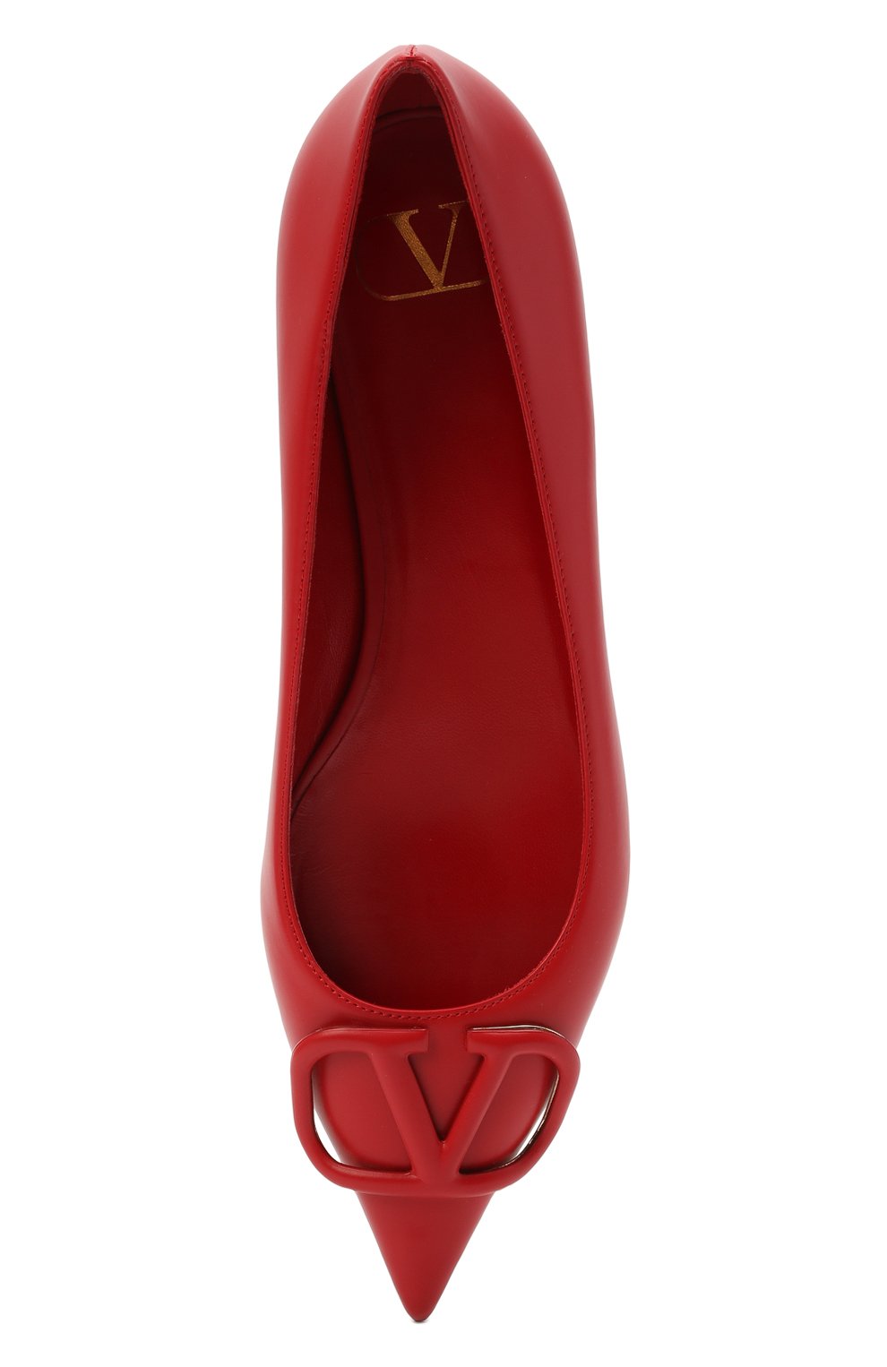 Кожаные балетки  VALENTINO, арт. VW2S0T72/MZF, фото 5