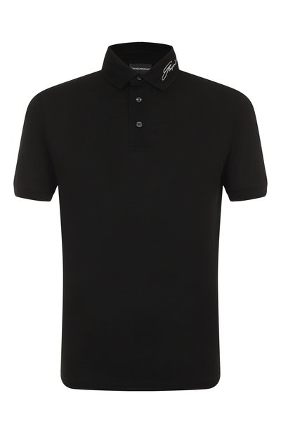 Мужское хлопковое поло EMPORIO ARMANI, арт. EM002999/AF12955