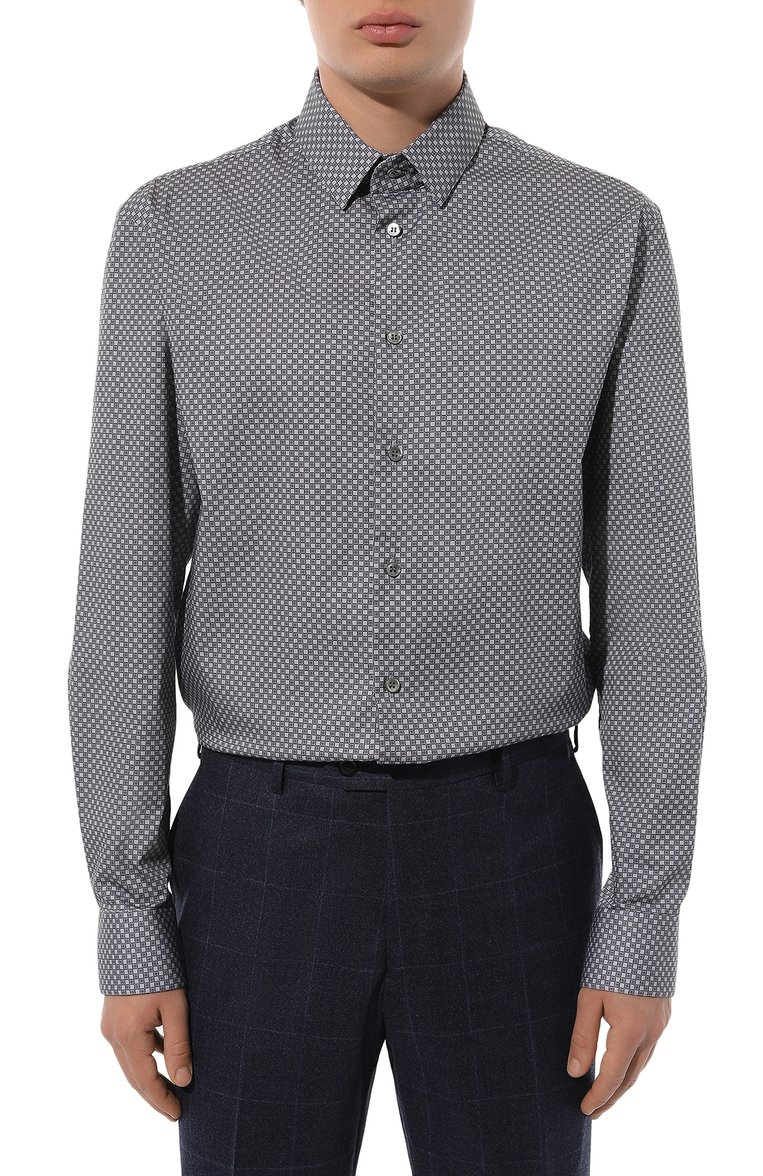 Хлопковая сорочка GIORGIO ARMANI, арт. 8WGCCZ97/T04LQ, фото 1