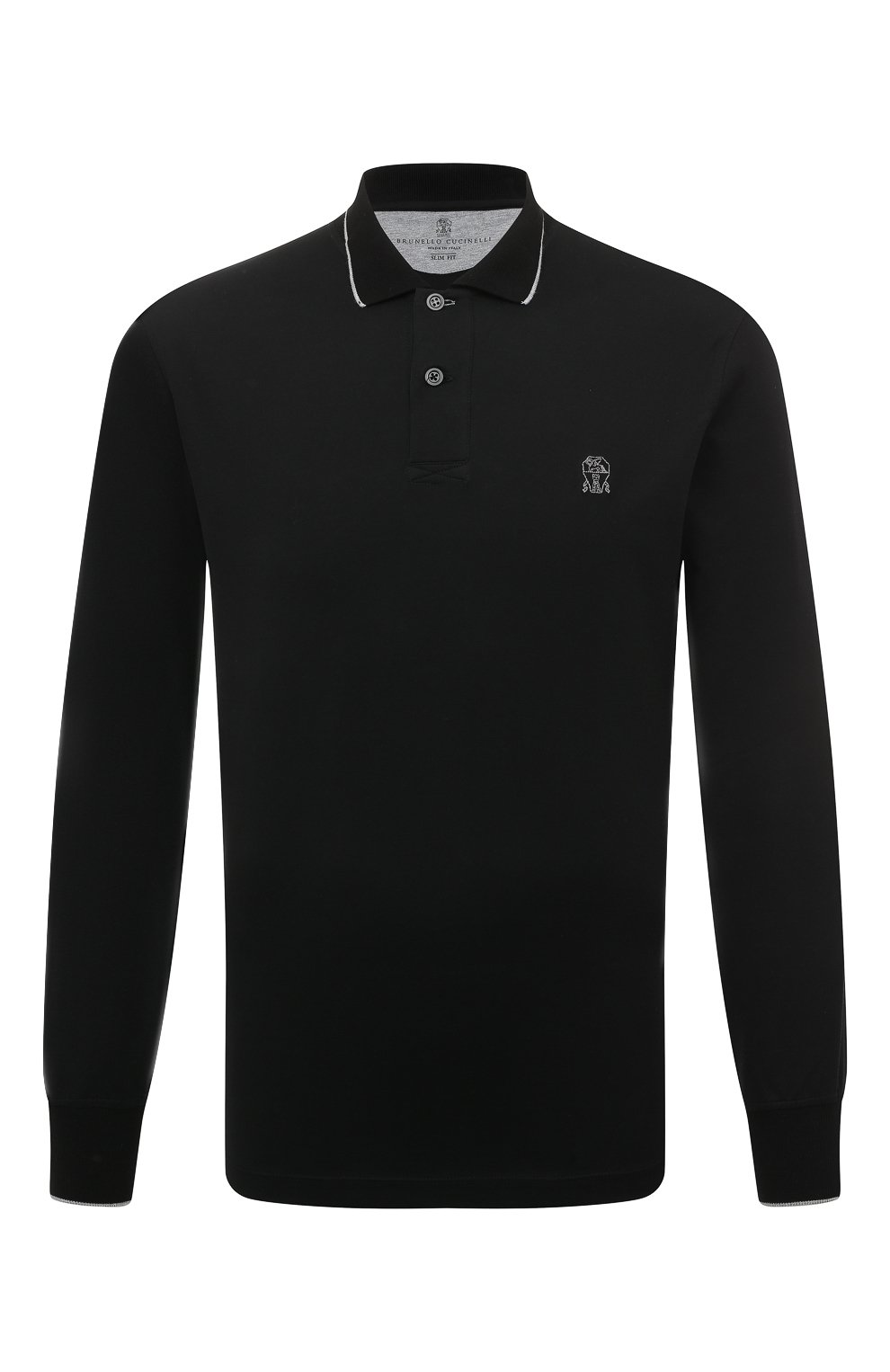 Хлопковое поло BRUNELLO CUCINELLI, арт. M0T619769G, фото 1