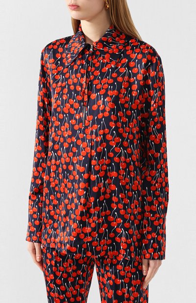 Рубашка из вискозы VICTORIA, VICTORIA BECKHAM, арт. 2120WSH000525A, фото 3