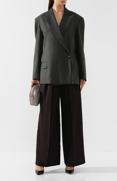 Шерстяной жакет ACNE STUDIOS зеленого цвета по цене 44950 руб., арт. AH0042, фото 2 Шерстяной жакет ACNE STUDIOS, арт. AH0042, фото 2
