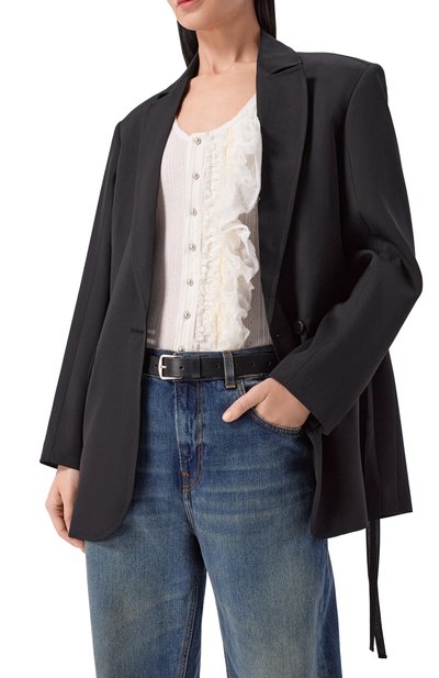 Женский кожаный ремень ANN DEMEULEMEESTER, арт. B0012468/LT128